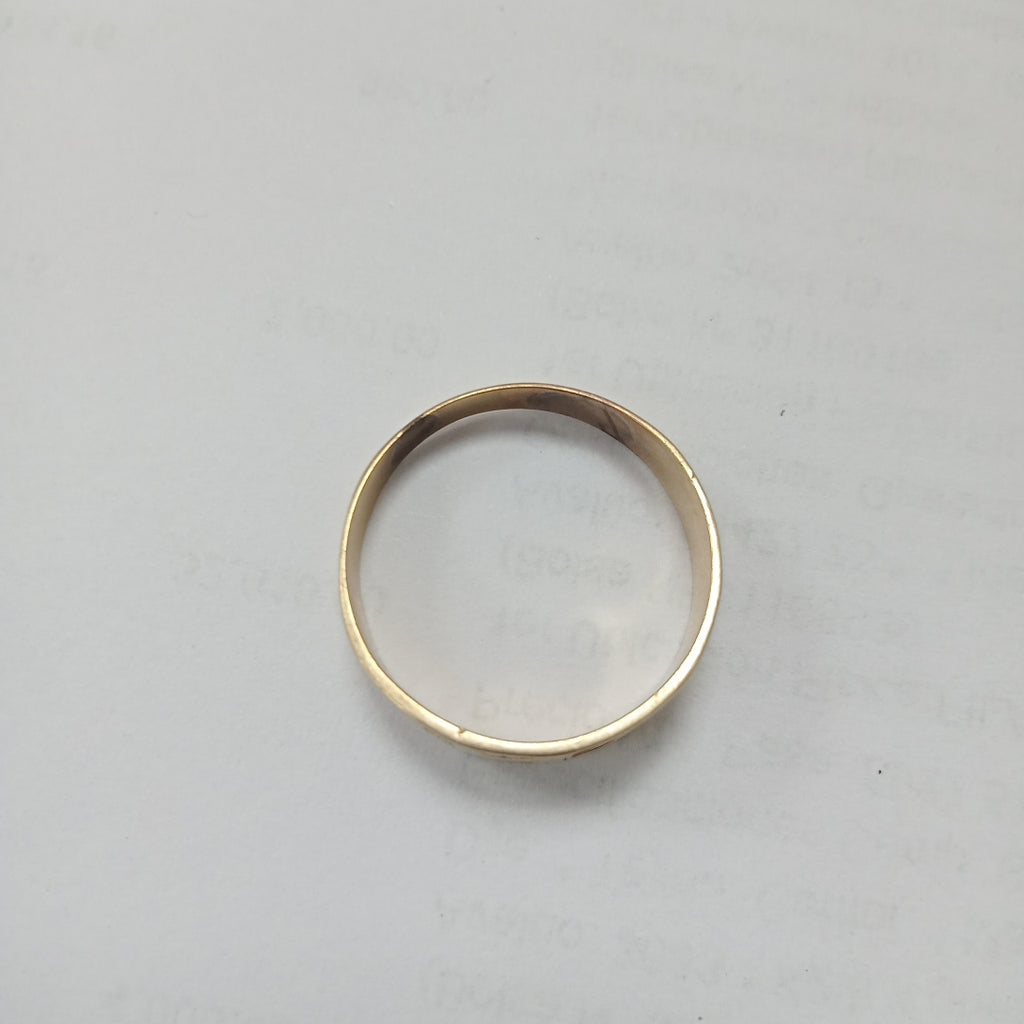 ANILLO DE GRADUACIÓN ORO 10 K 2.2 GRMS (SEMINUEVO)