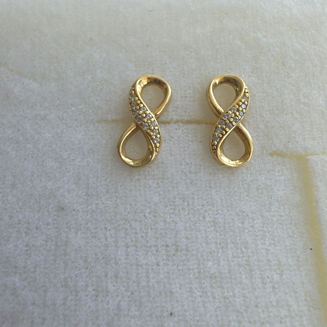 BROQUELES PAR ORO 14 K 1.5 GRMS (SEMINUEVO)
