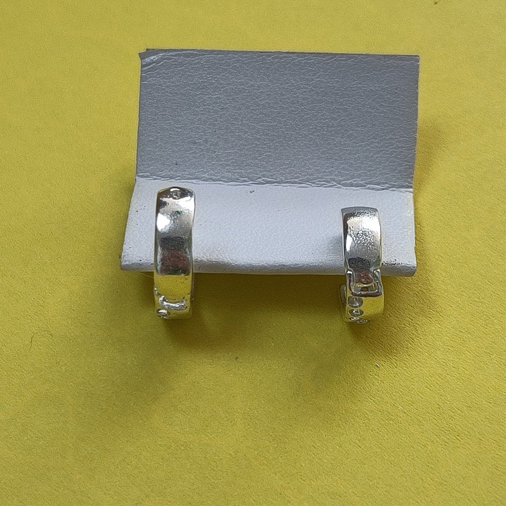 ARRACADAS C/CIRCONIAS PLATA .925 2.1 GR (NUEVO)