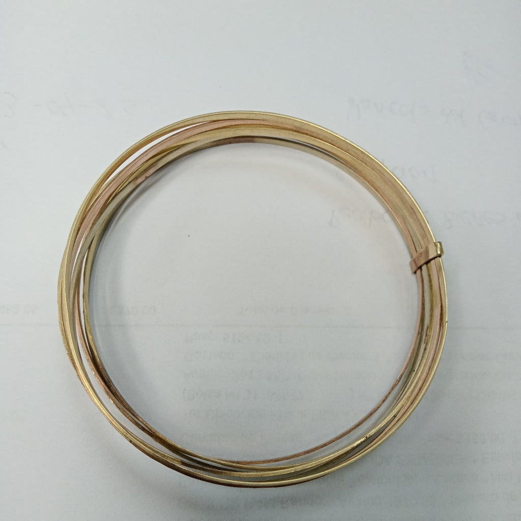SEMANARIO DE PULSERAS ORO 14 K 21.4 GRMS (SEMINUEVO)