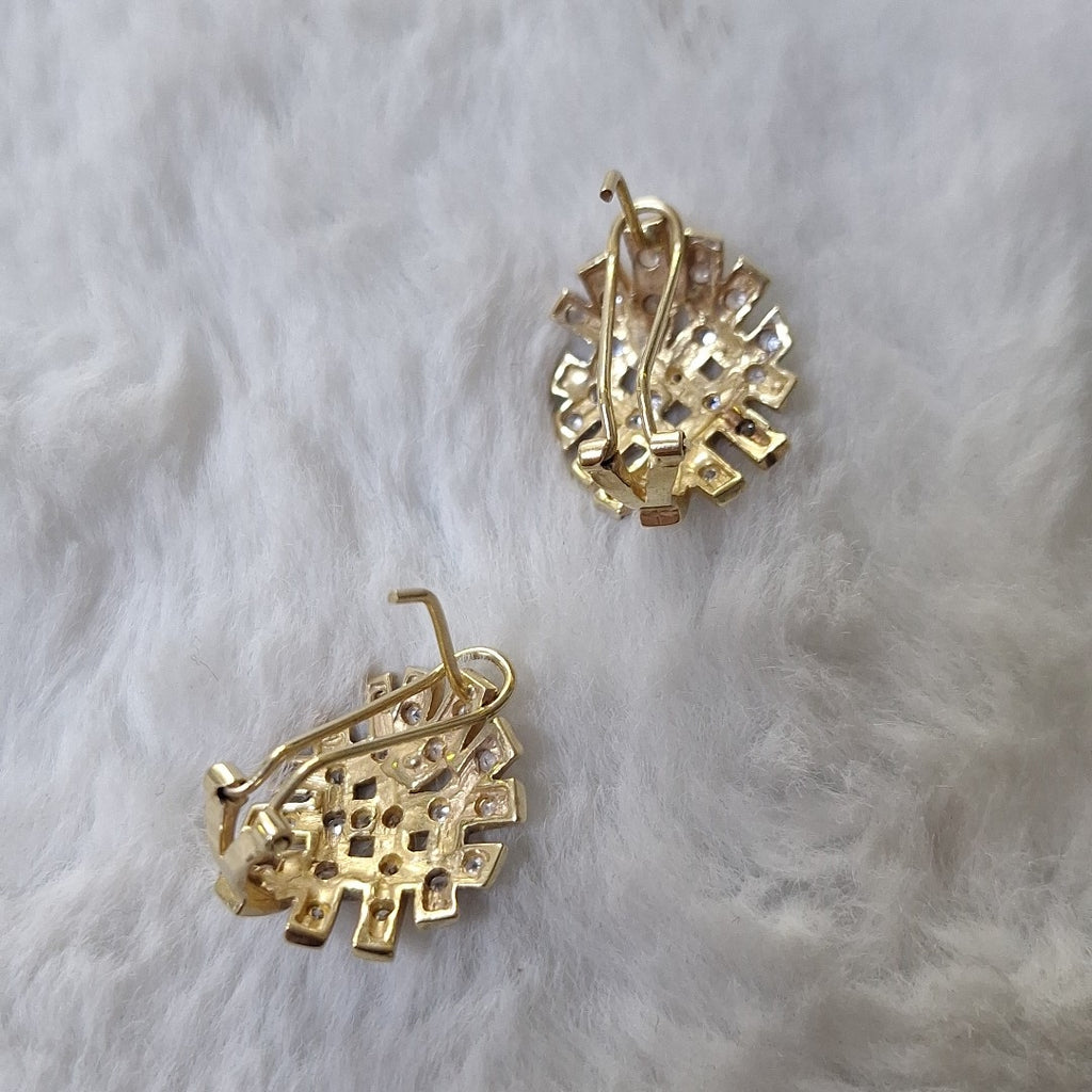 ARETES PAR ORO 10 K 6 GRMS (SEMINUEVO)