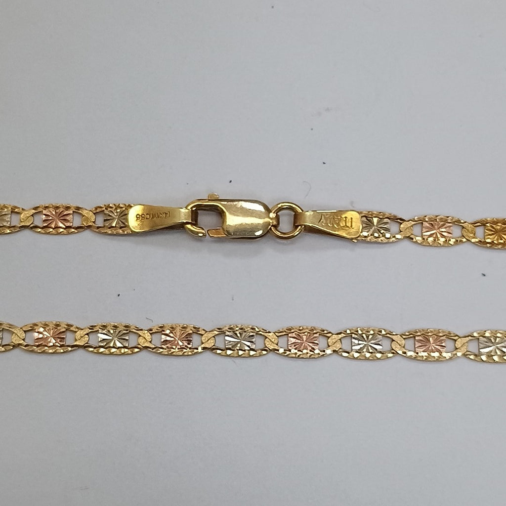 CADENA ORO 14 K 3.8 GRMS (SEMINUEVO)