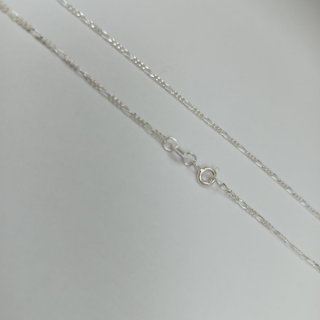 CADENA TEJIDO 3X1 PLATA .925 55 CM 2.3 GR (NUEVO)