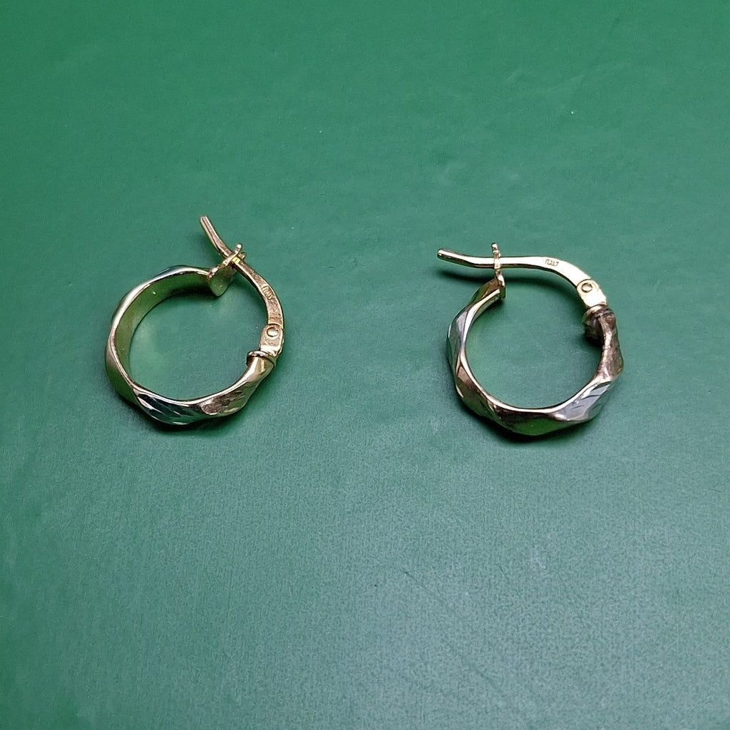 ARRACADAS PAR ORO 14 K 1.3 GRMS (SEMINUEVO)