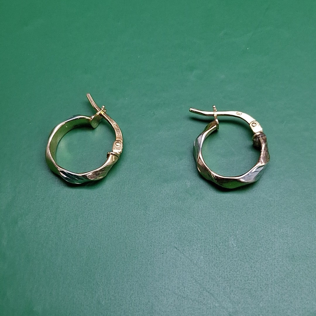 ARRACADAS PAR ORO 14 K 1.3 GRMS (SEMINUEVO)