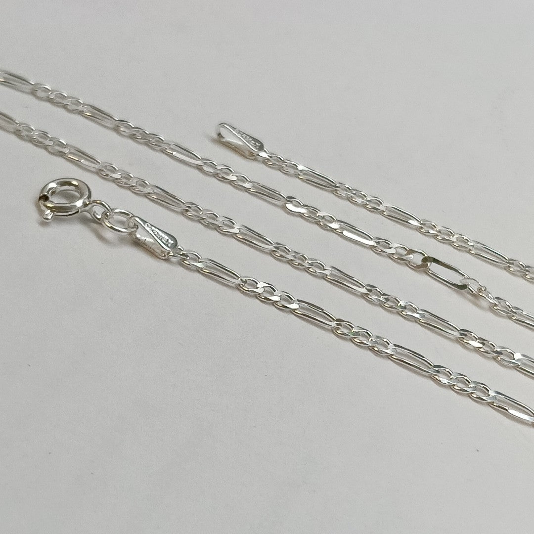 CADENA TEJIDO 3X1 PLATA .925 55 CM 4.3 GR (NUEVO)