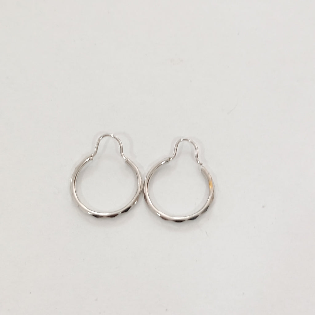 ARRACADAS PAR ORO, ORO BLANCO 14 K 1.3 GRMS (SEMINUEVO)