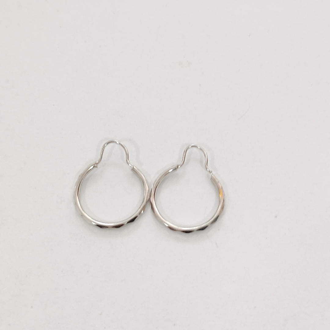 ARRACADAS PAR ORO, ORO BLANCO 14 K 1.3 GRMS (SEMINUEVO)
