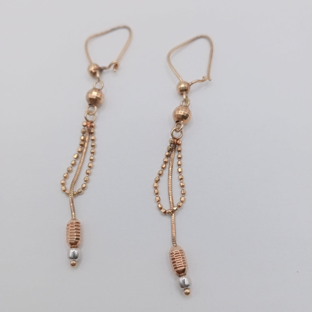 ARETES PAR ORO 10 K 1,80 GRMS (SEMINUEVO)