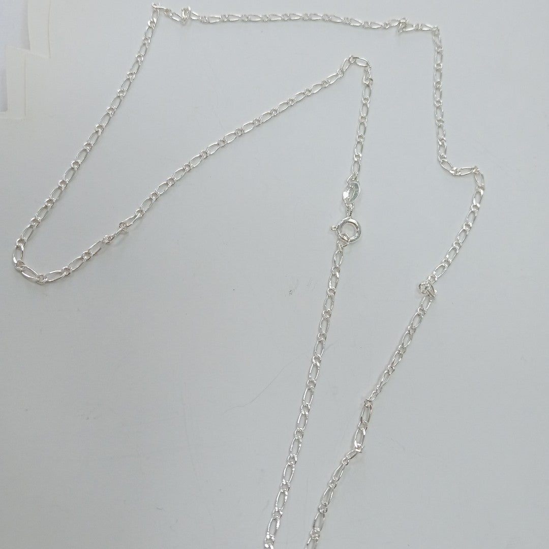 CADENA TEJIDO 1X1 PLATA .925 55 CM 3.3 GR (NUEVO)