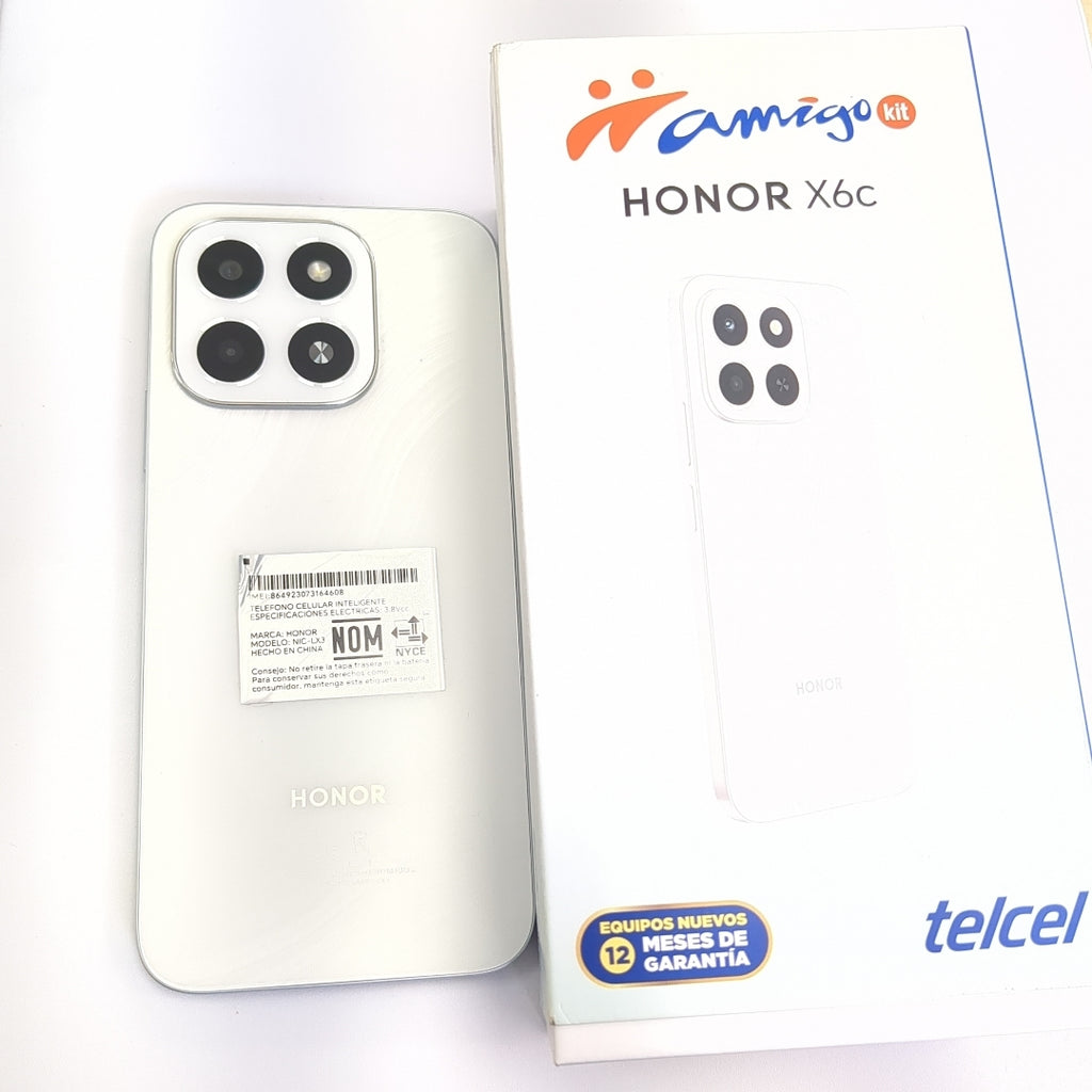 CELULAR HONOR X6C NIC-LX3 (2025) 256 GB 6 GB RAM (SEMINUEVO)