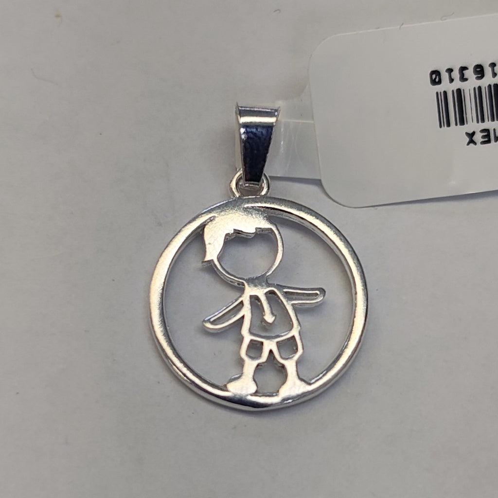 DIJE NIÑO PLATA .925 2 GR (NUEVO)