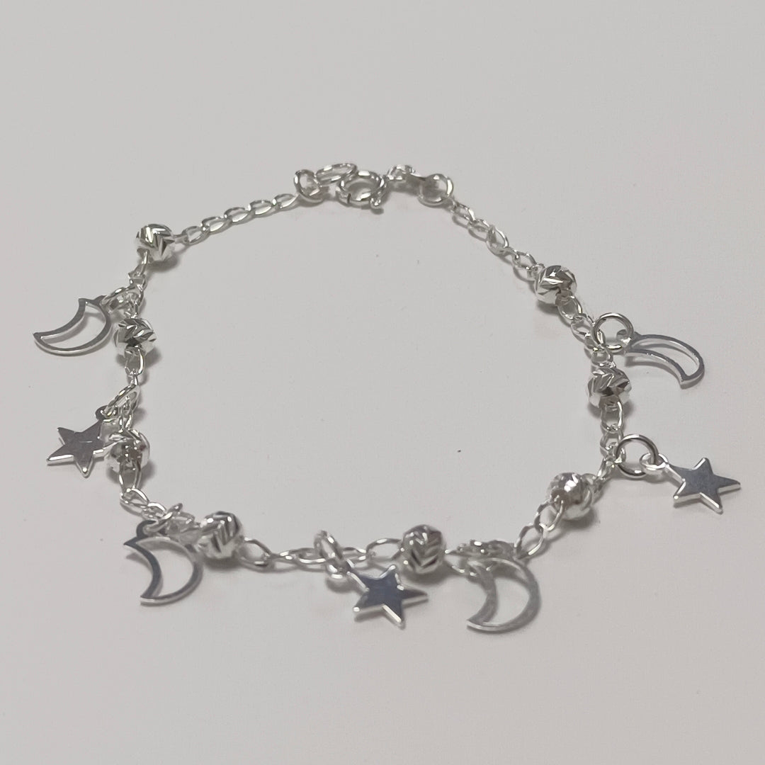 PULSERA TEJIDO TEJIDO ESPECIAL PLATA .925 18 CM 3.1 GR (NUEVO)