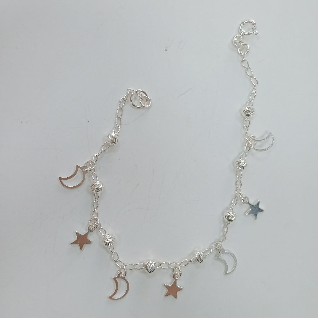 PULSERA TEJIDO TEJIDO ESPECIAL PLATA .925 18 CM 3.1 GR (NUEVO)