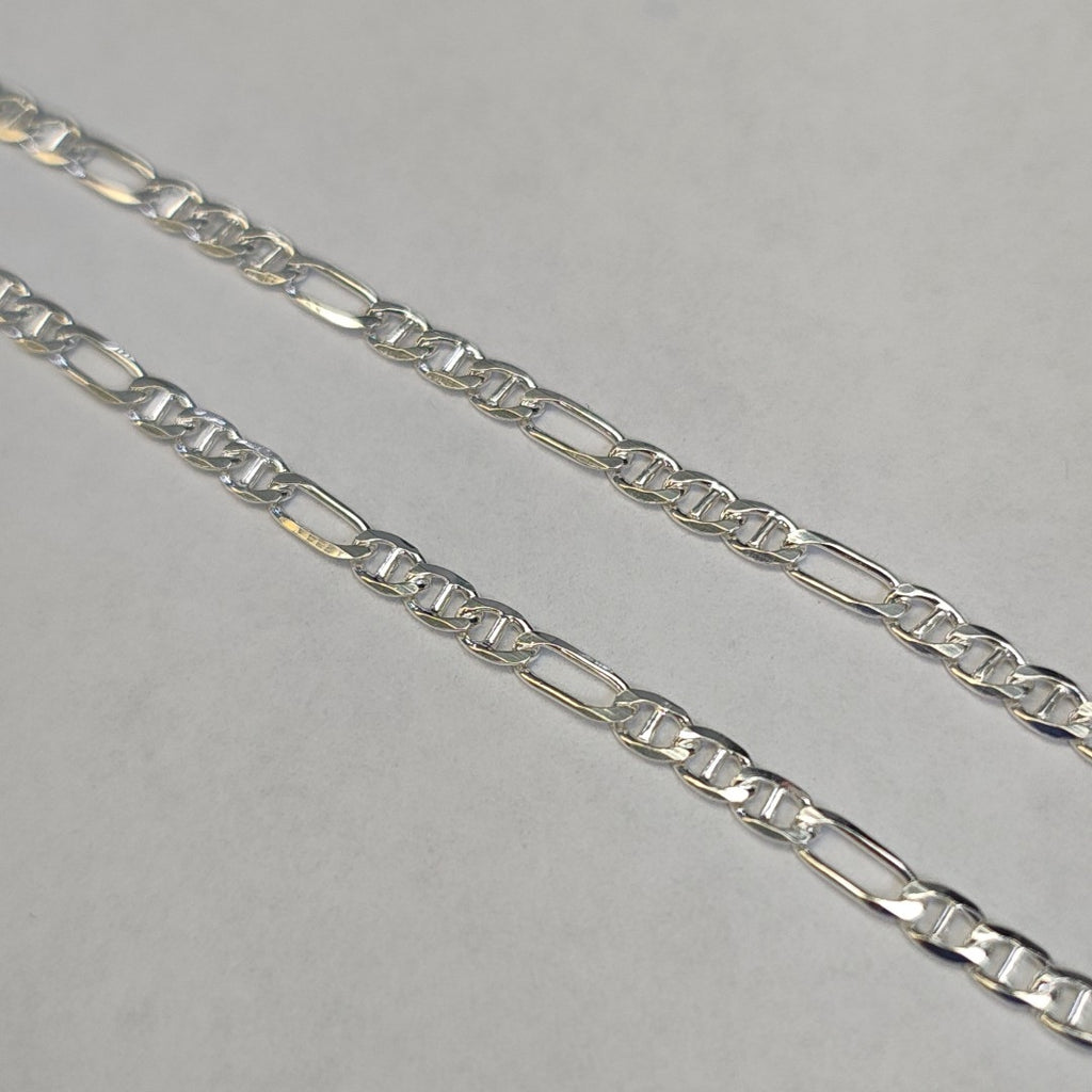 CADENA TEJIDO 3X1 PLATA .925 60 CM 8.4 GR (NUEVO)