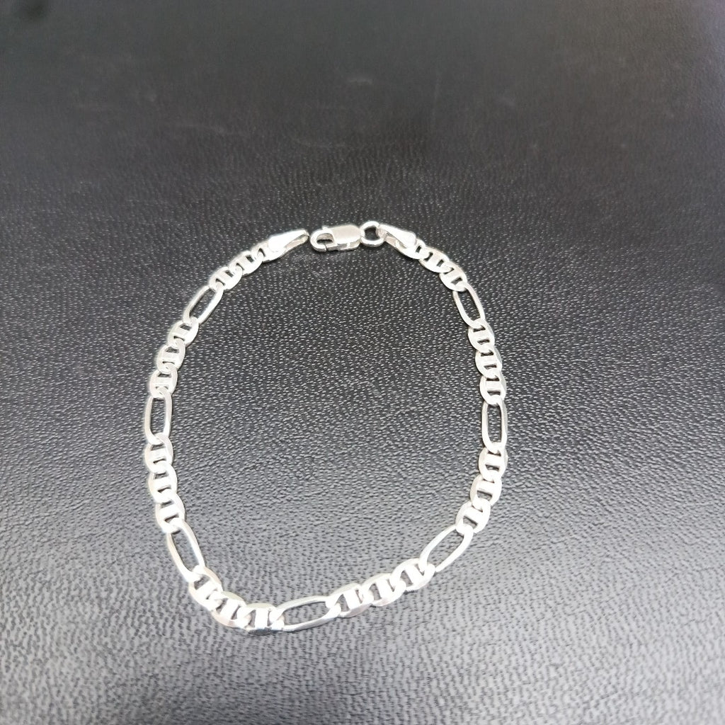 PULSERA TEJIDO 3X1 PLATA .925 16 CM 2.5 GR (NUEVO)