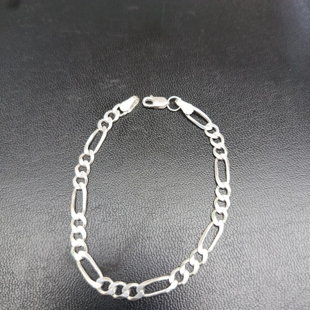 PULSERA TEJIDO 3X1 PLATA .925 18 CM 5 GR (NUEVO)
