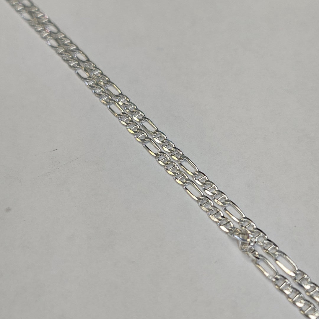 CADENA TEJIDO 3X1 PLATA .925 60 CM 8.7 GR (NUEVO)