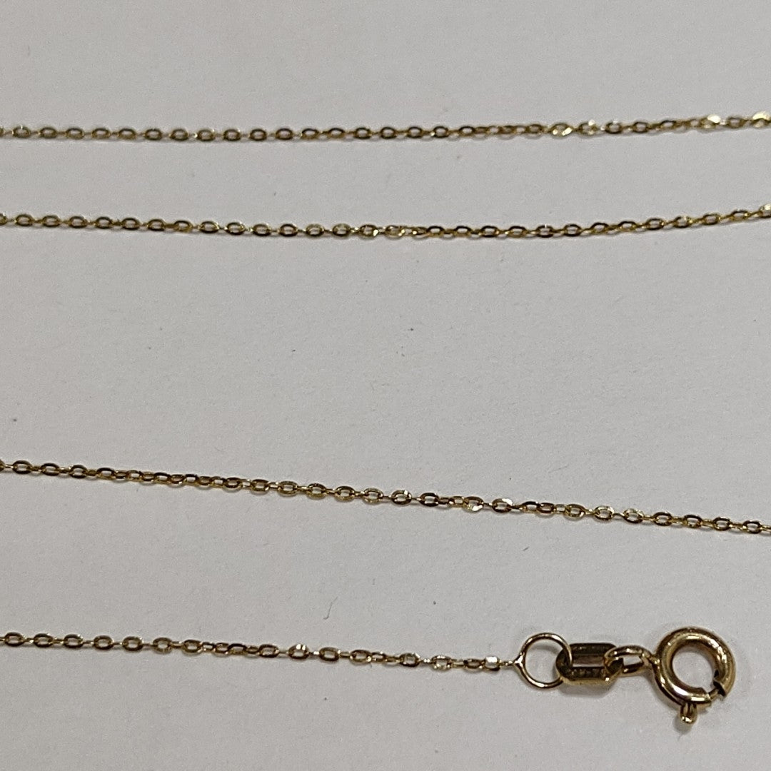 CADENA, DIJE ORO 14 K 1.8 GRMS (SEMINUEVO)