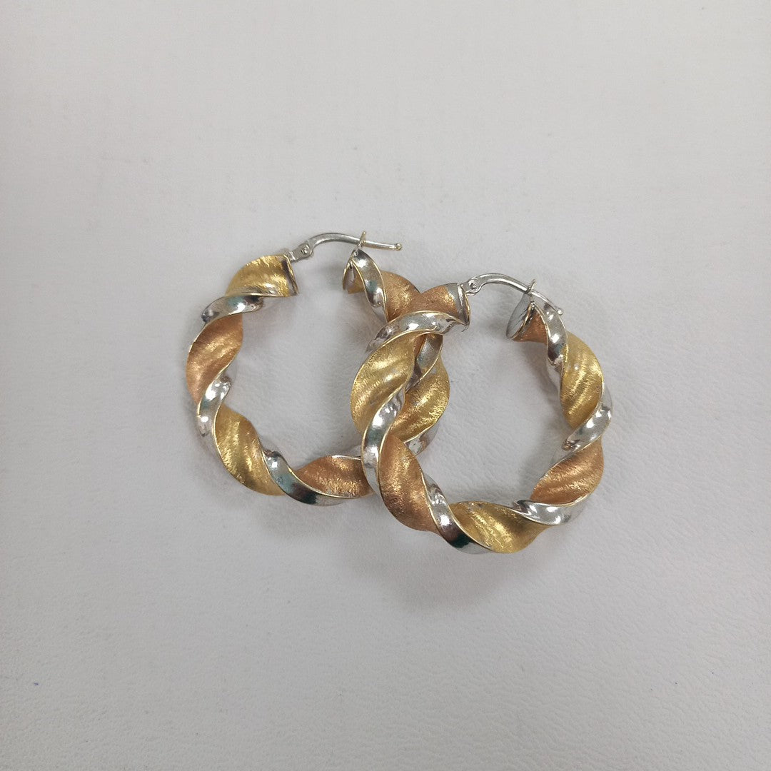 ARRACADAS PAR ORO 14 K 7.3 GRMS (SEMINUEVO)