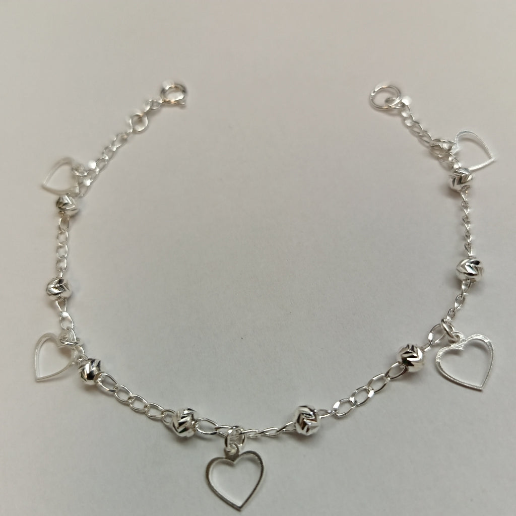 PULSERA TEJIDO ESPECIAL PLATA .925 18 CM 2.7 GR (NUEVO)