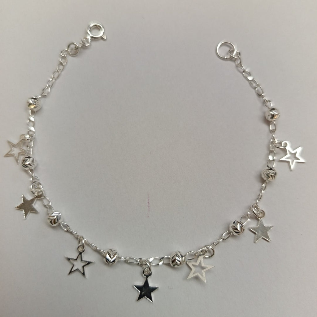 PULSERA TEJIDO ESPECIAL PLATA .925 18 CM 3.1 GR (NUEVO)