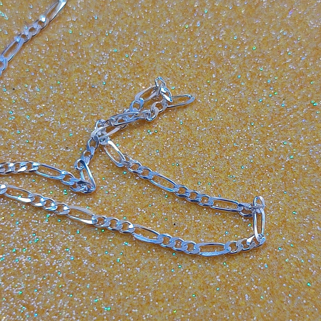 CADENA TEJIDO 3X1 PLATA .925 55 CM 4.3 GR (NUEVO)