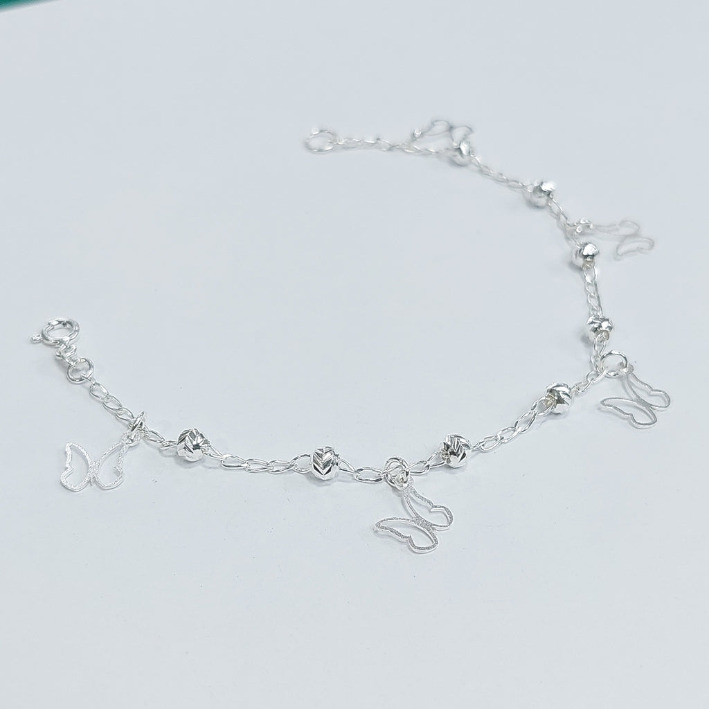 PULSERA TEJIDO ESPECIAL PLATA .925 18 CM 2.8 GR (NUEVO)