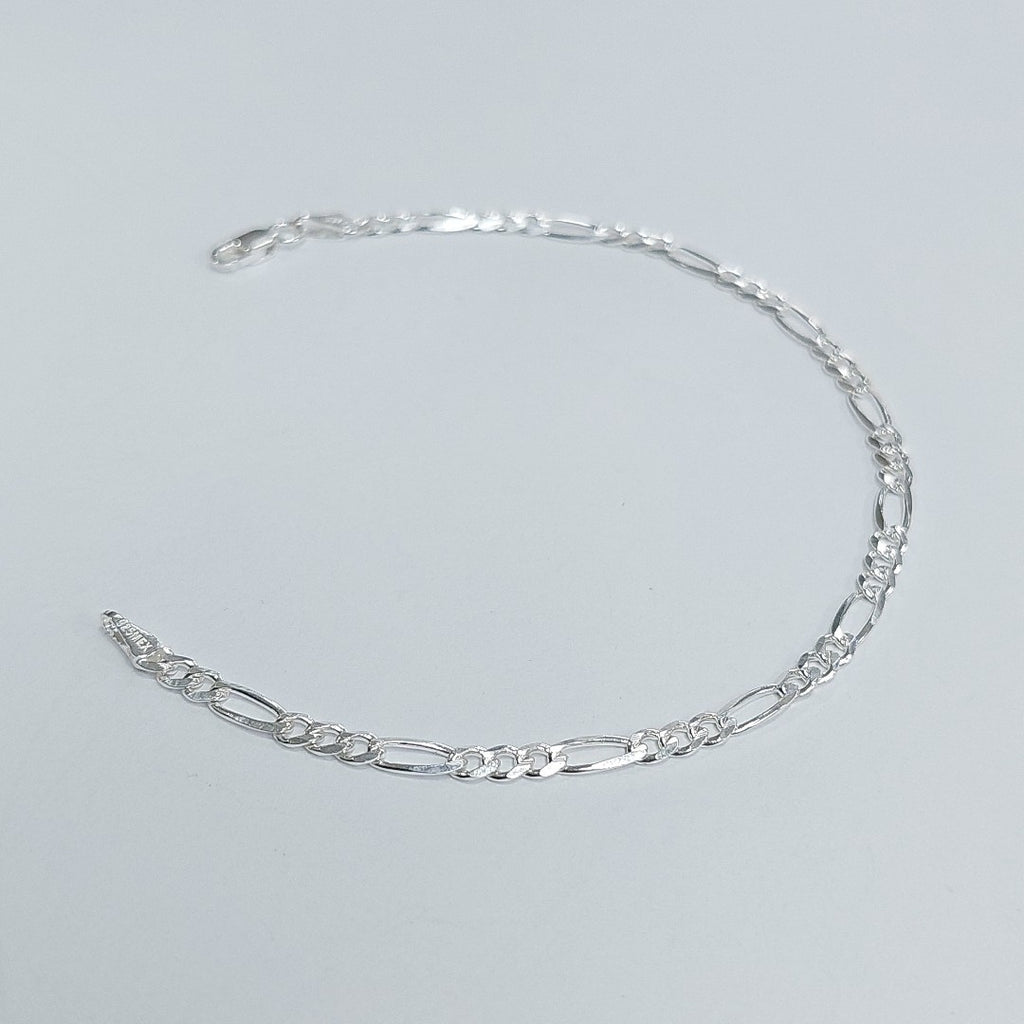PULSERA TEJIDO 3X1 PLATA .925 18 CM 2.8 GR (NUEVO)