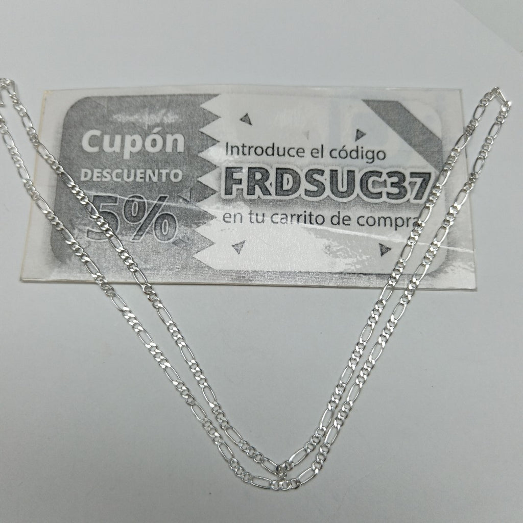 CADENA TEJIDO 3X1 PLATA .925 50 CM 4.3 GR (NUEVO)