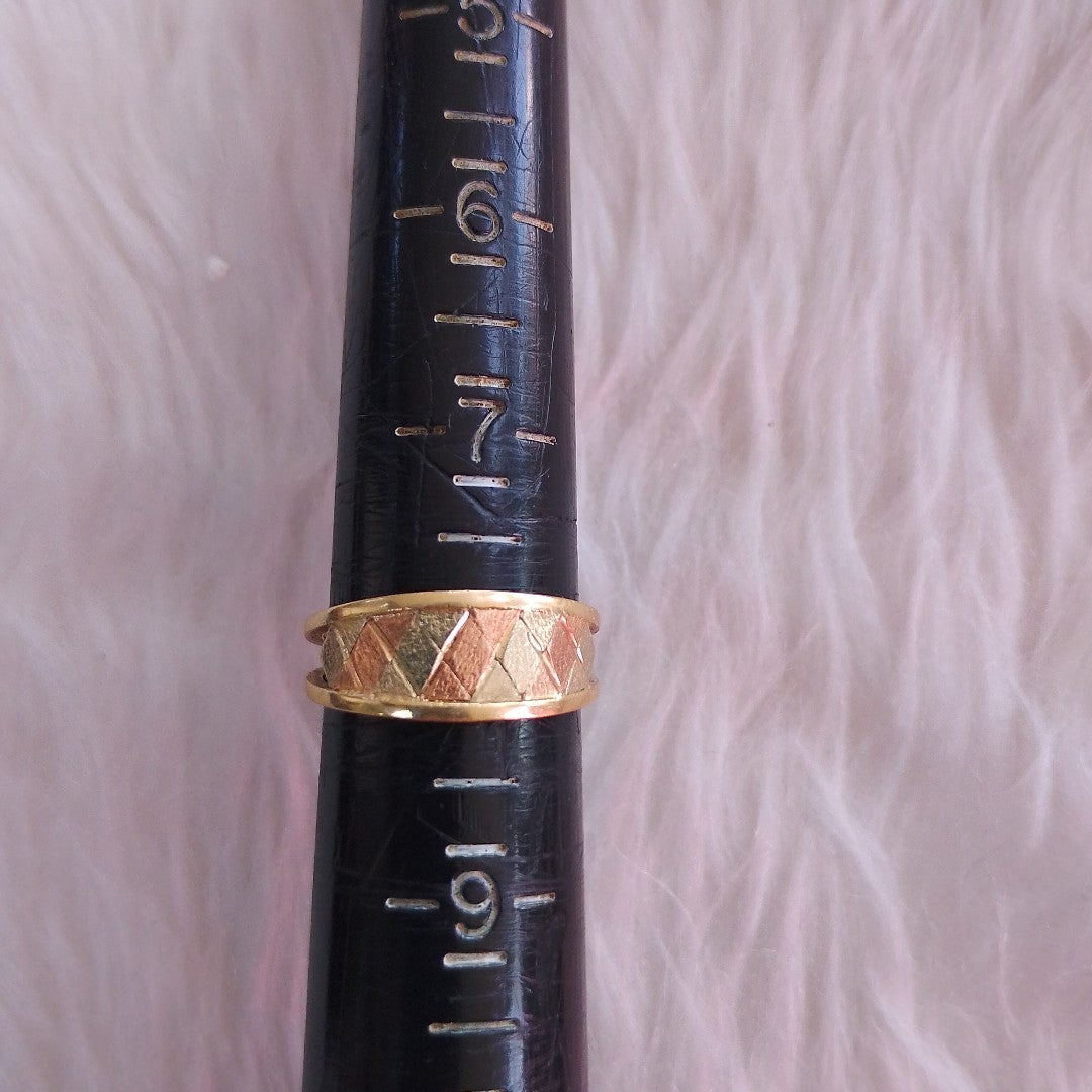 ANILLITO ORO, RODIADO 10 K 3.1 GRMS (SEMINUEVO)