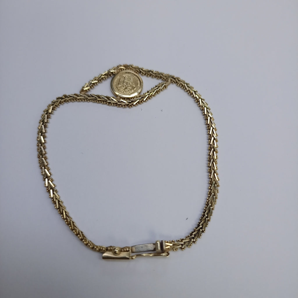 PULSERA ORO 10 K 6.8 GRMS (SEMINUEVO)