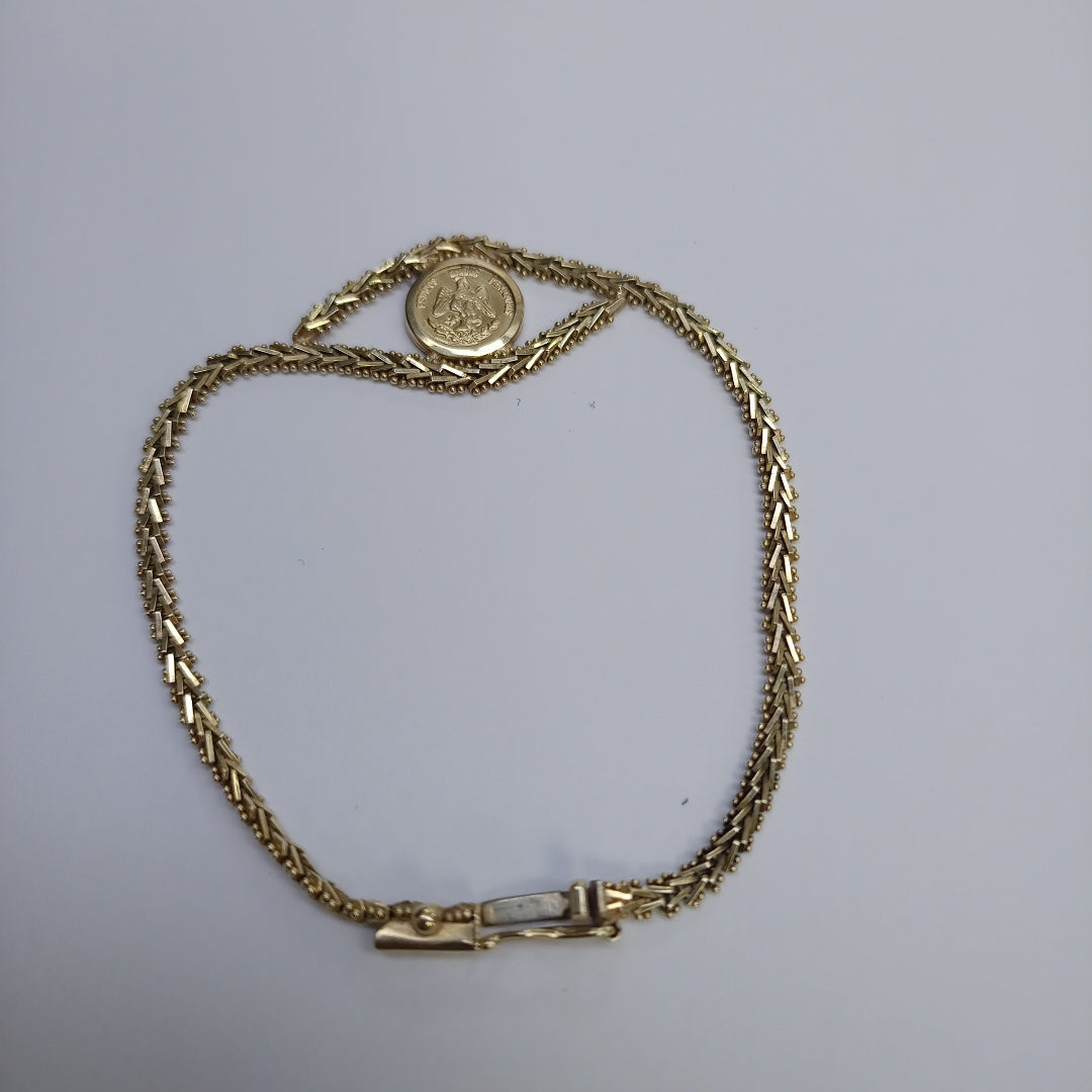 PULSERA ORO 10 K 6.8 GRMS (SEMINUEVO)