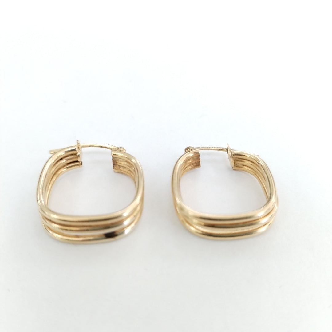 ARETES PAR ORO 10 K 3,10 GRMS (SEMINUEVO)