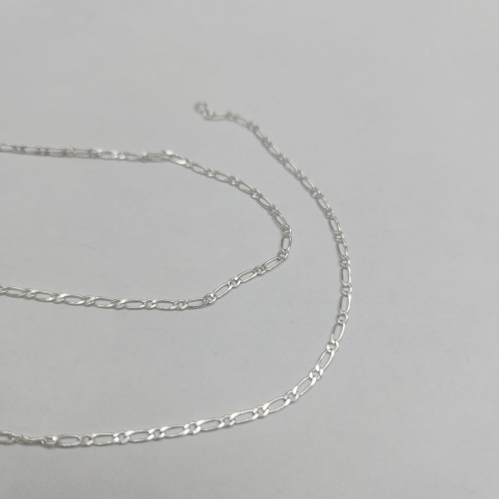CADENA TEJIDO 1X1 PLATA .925 55 CM 3 GR (NUEVO)