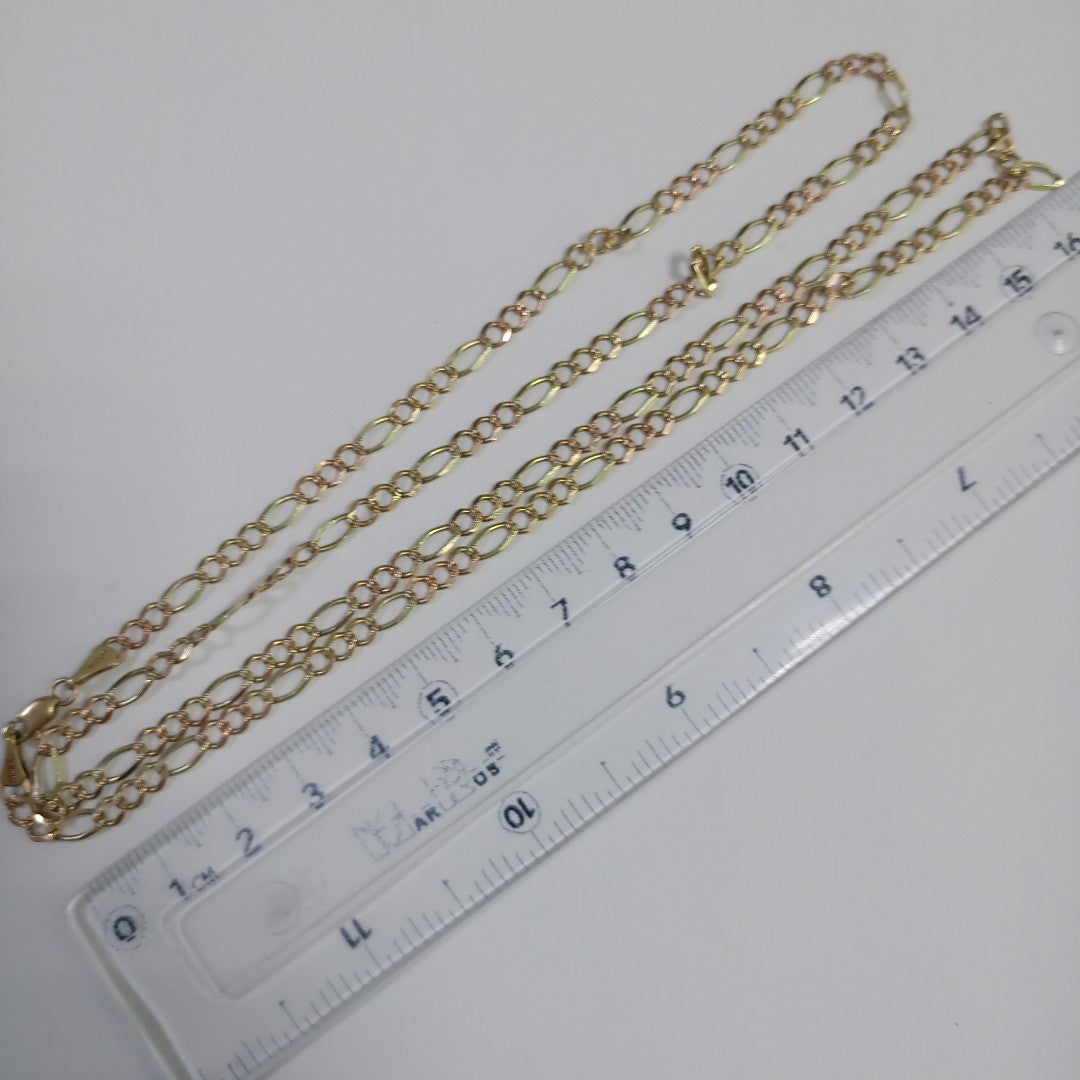 CADENA ORO COMBINADO 14 K 10.3 GRMS (SEMINUEVO)