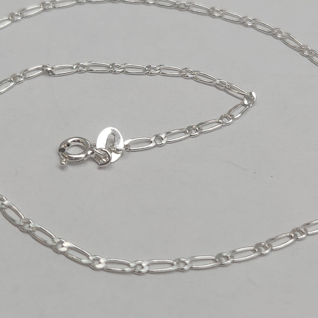 CADENA TEJIDO 1X1 PLATA .925 55 CM 3.1 GR (NUEVO)