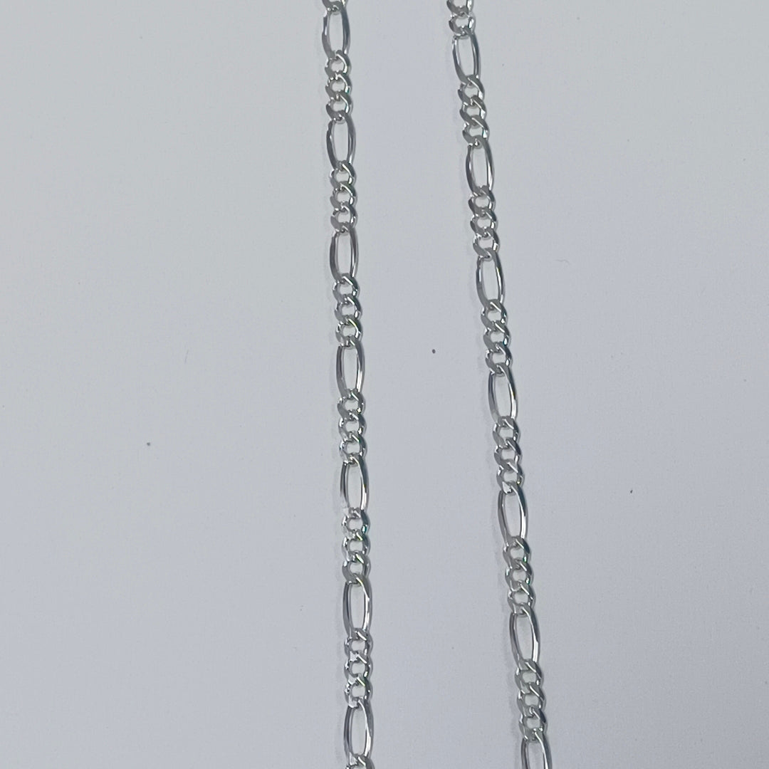 CADENA TEJIDO 3X1 PLATA .925 55 CM 7.3 GR (NUEVO)
