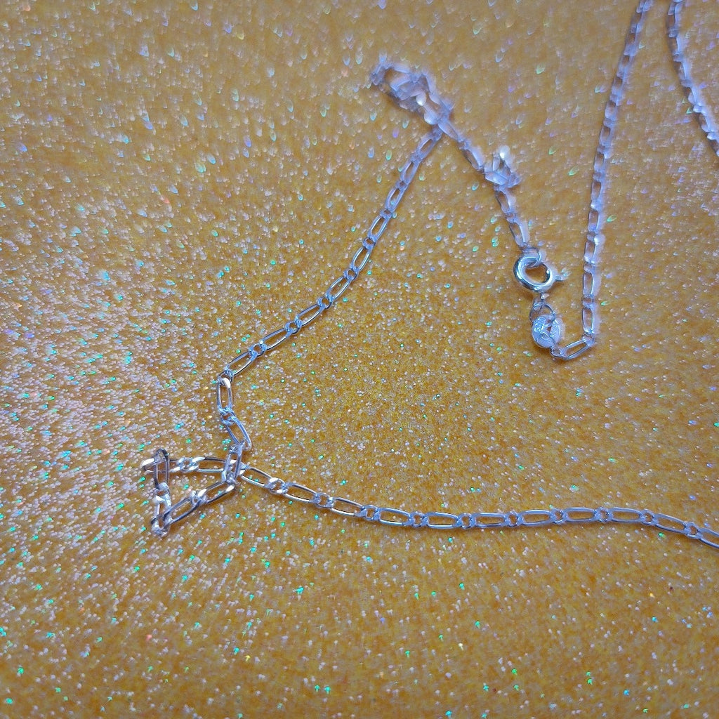 CADENA TEJIDO 1X1 PLATA .925 55 CM 3.3 GR (NUEVO)