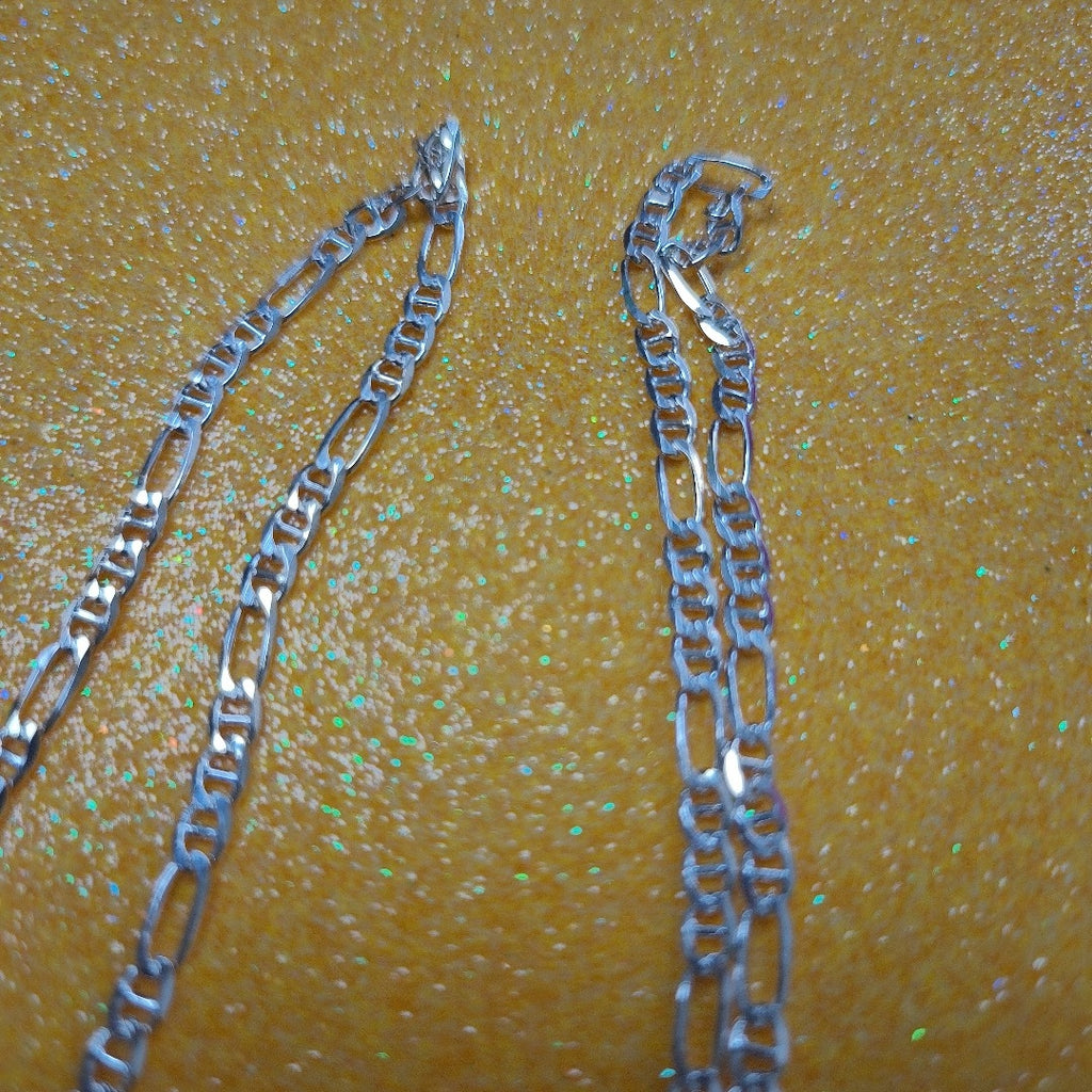 CADENA TEJIDO MARINERO PLATA .925 55 CM 7.9 GR (NUEVO)
