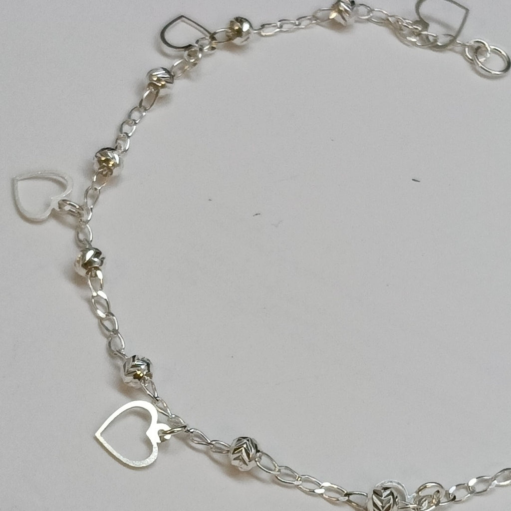 PULSERA TEJIDO ESPECIAL PLATA .925 18 CM 2.7 GR (NUEVO)