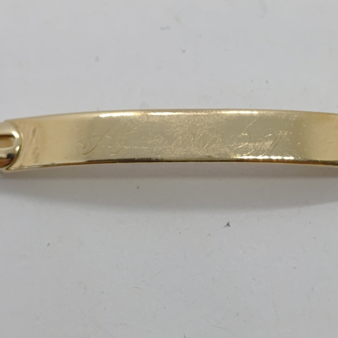 ESCLAVA ORO 14 K 4.2 GRMS (SEMINUEVO)