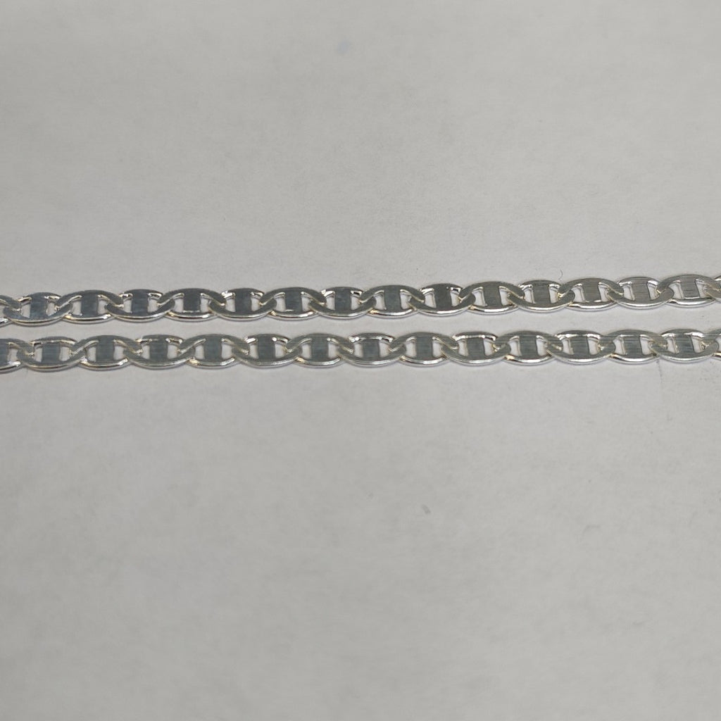CADENA TEJIDO GUCHI PLATA .925 60 CM 9.6 GR (NUEVO)
