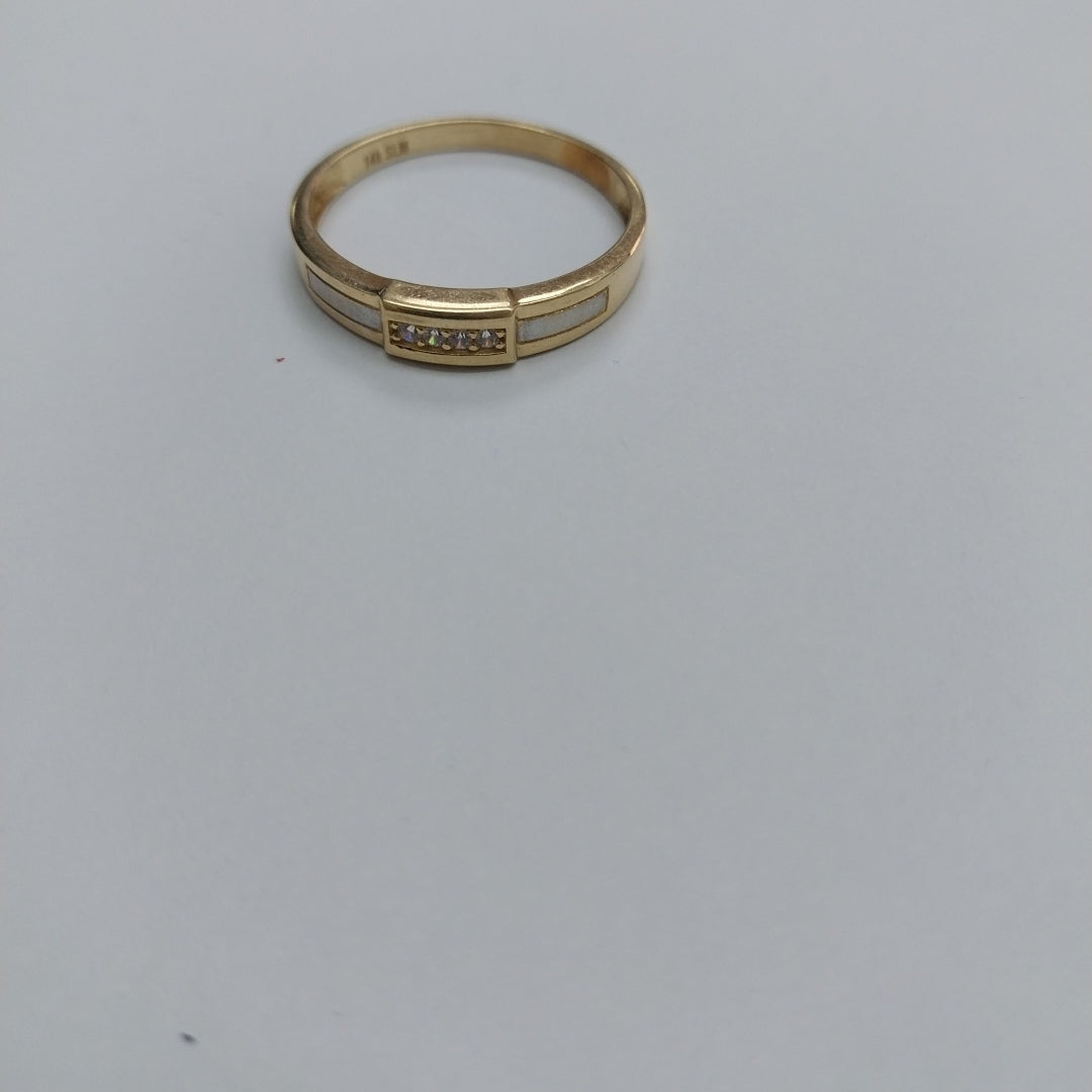 ANILLITO ORO 14 K 3 GRMS (SEMINUEVO)