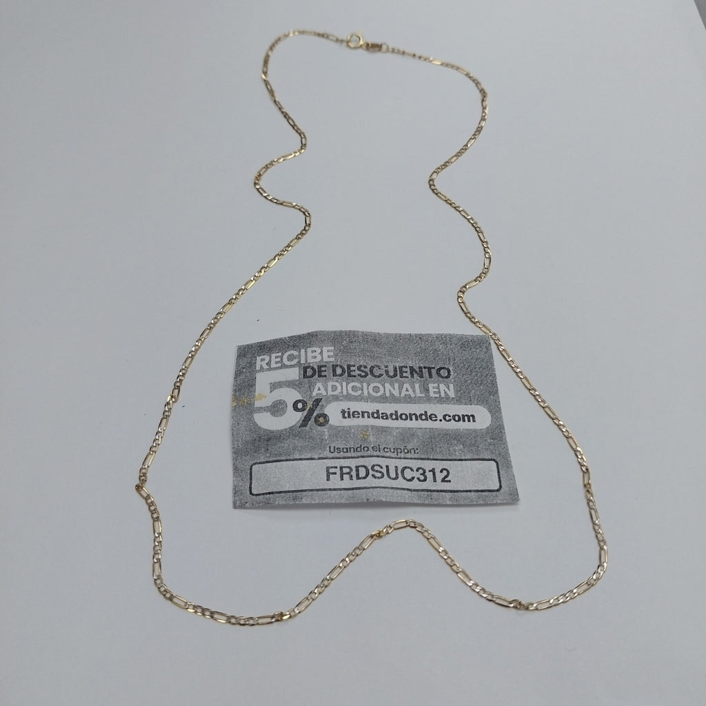 CADENA ORO 14 K 1.8 GRMS (SEMINUEVO)