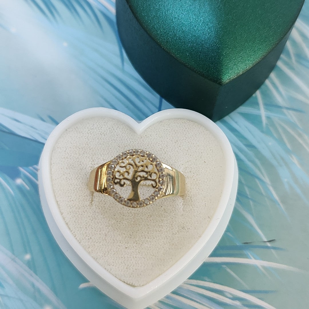 ANILLO ORO 10 K 1.9 GRMS (SEMINUEVO)