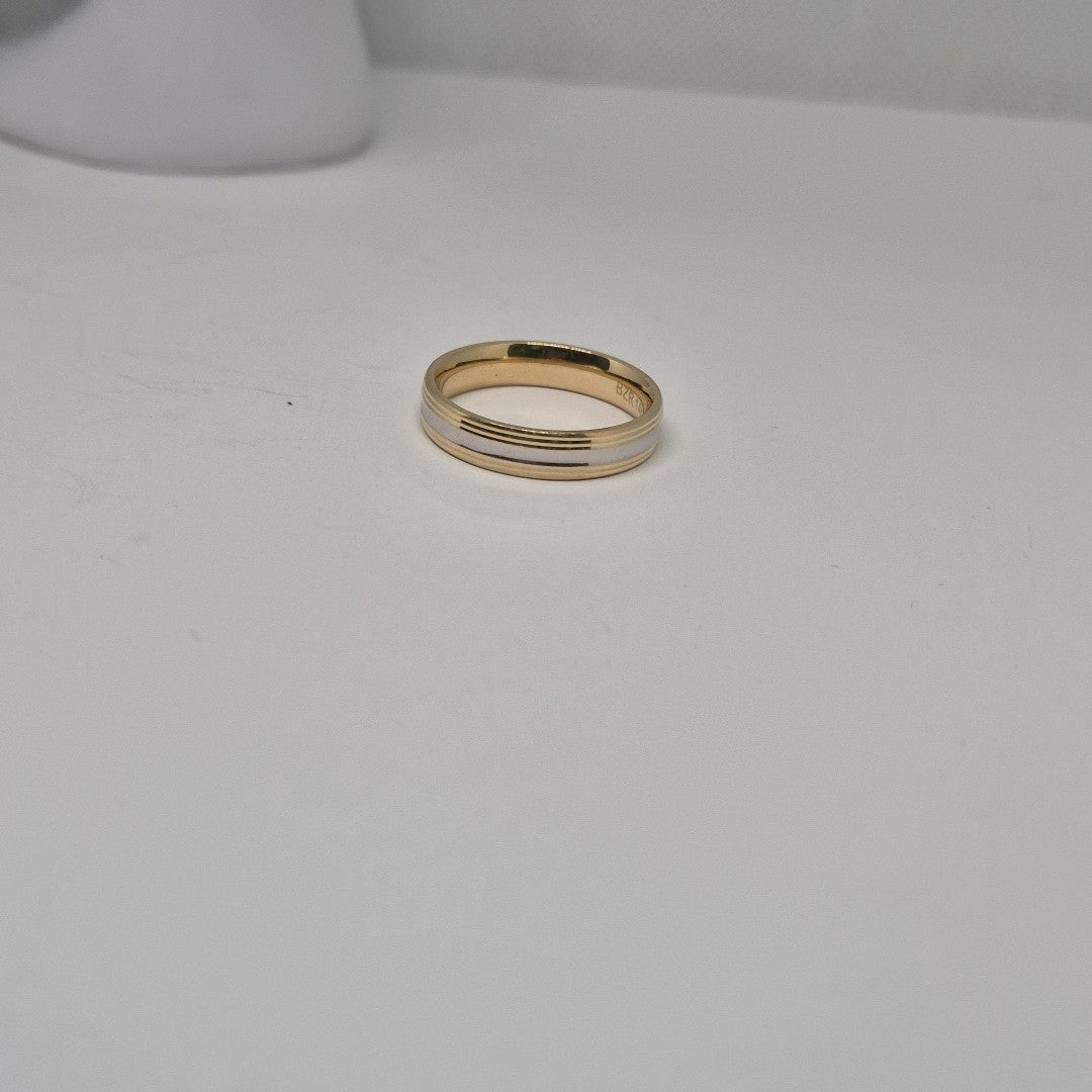 ARGOLLA ORO COMBINADO 14 K 3,30 GRMS (SEMINUEVO)