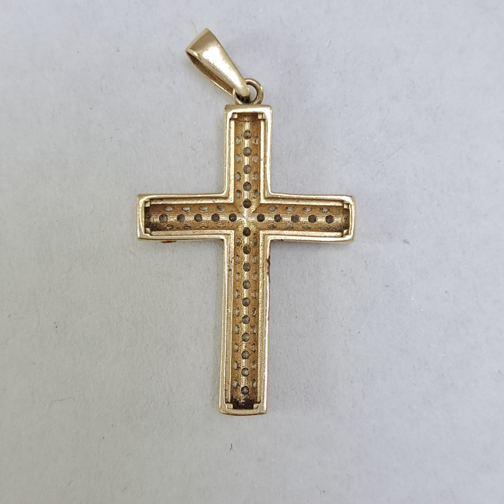 CRUZ, DIJE ORO 14 K 3.6 GRMS (SEMINUEVO)
