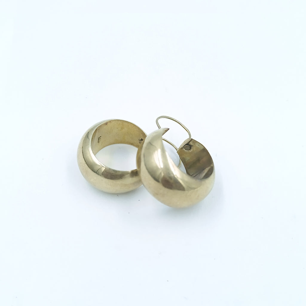 ARRACADAS PAR ORO 14 K 2.8 GRMS (SEMINUEVO)
