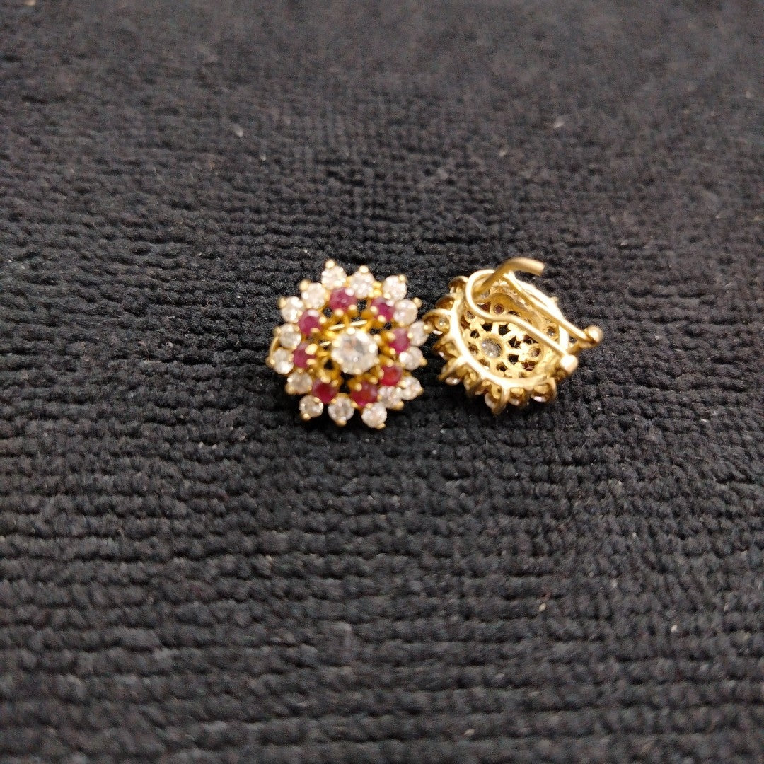 ARETES PAR ORO 8 K 5.3 GRMS (SEMINUEVO)